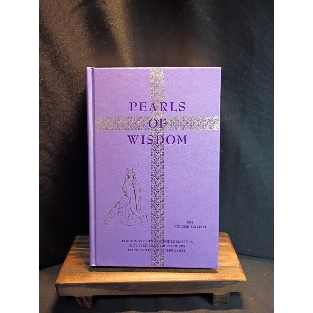 Pearls of Wisdom 1973 Vol 16 Elizabeth Clare Prophet CUT Hardcover 2nd Printing
